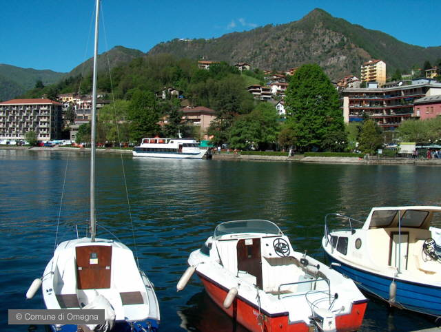 Barche nel porto turistico del centro cittadino