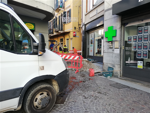 Aggiornamento via Alberganti: viabilità veicolare ancora vietata
