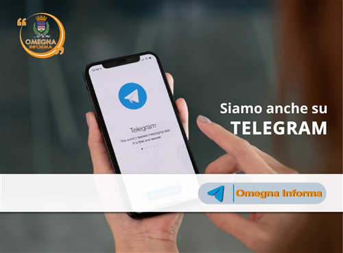 Omegna informa: su Telegram il filo diretto tra Comune e cittadino