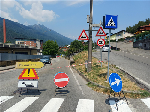 Martedì 14 luglio sono iniziati i lavori di asfaltatura di Via XI settembre.