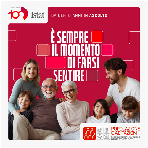 Dal 5 ottobre 2026, Istat â€“ Istituto nazionale di statistica â€“ darà il via a una nuova edizione del Censimento permanente della Popolazione e delle abitazioni.