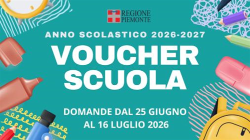 Voucher Scuola per l'anno 2026/2027